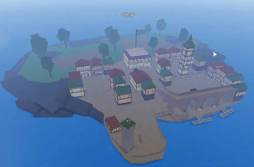 Blox Fruits Track: Port Town