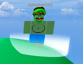 find the Mysterious Man NPC