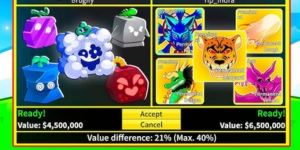 Trading Guide in Blox Fruits.